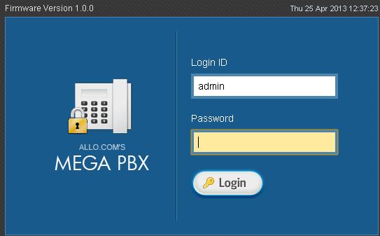IP/PRI/FXS/BRI PBX Getting Started Notification LEDs (On the Front Panel): 2.2 Access the web GUI: IP/PRI/FXS/BRI PBX Web GUI can be accessed either through WAN or LAN interface.