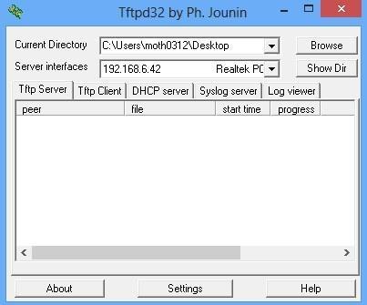 Upgrade through TFTP Step1. Download firmware file from XonTel website. Step2. Create a TFTP Server (For example, Tftpd on Windows). 1) Install Tftpd32 software on computer. 2) Configure Tftpd32.