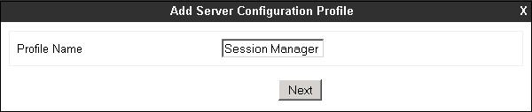 7.8. Server Configuration Server Profiles are created to define the parameters for the Avaya SBCE peers; Session Manager (Call Server) at the enterprise and the SIP Proxy at the service provider