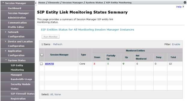 9.3. Session Manager Verification Log in to System Manager.
