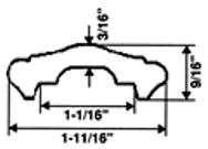Wiedenbeck, Inc. Size (A) (B) (C) CHANNELS BAR SIZE ASTM A-, Length 0 Lbs./Ft. Lbs./0 / -...0.0.0 0.0 - / 9/...0.0 9/....9..0 7.0.0.0.0 -.7.0 CHANNELS JUNIOR/STAIR STRINGER ASTM A-, Length 0 Size (A) Lbs.
