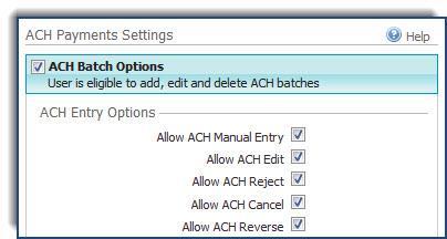 ACH User Payment Settings T entitle a user t ACH payments, first select the Actins buttn n the targeted user s prfile page. Select the Payments ptin fr the list prvided.