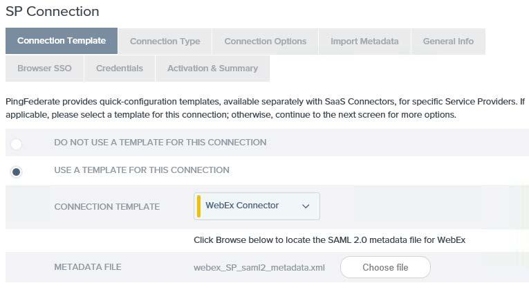 Configuring a Connection Important: This section directs you to the SaaS Connector User Guide for most of the steps to configure this Connector but contains additional steps that need to be followed