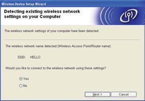Wireless Network Windows h If the confirmation screen appears, check the box and click Next.