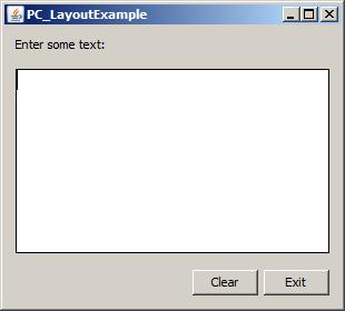 Create a GUI layout, as follows Name the program