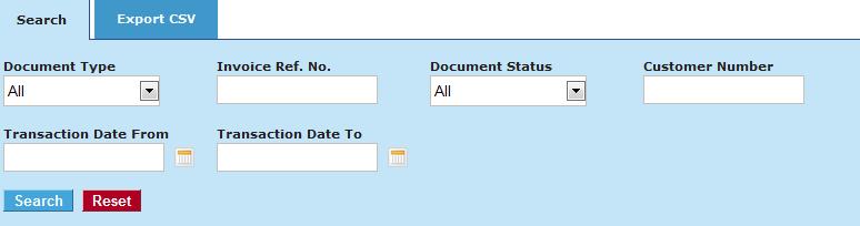 Searching for Documents and Exporting Documents as CSV Files You can search for documents (including those that belong to batches) and export documents as CSV files for your records from the Search