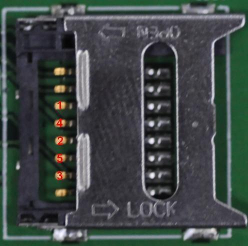 3.5. SD Card Interface Table 6: Pin Description of SD Card Interface Figure 8: SD Card Interface Pin No.