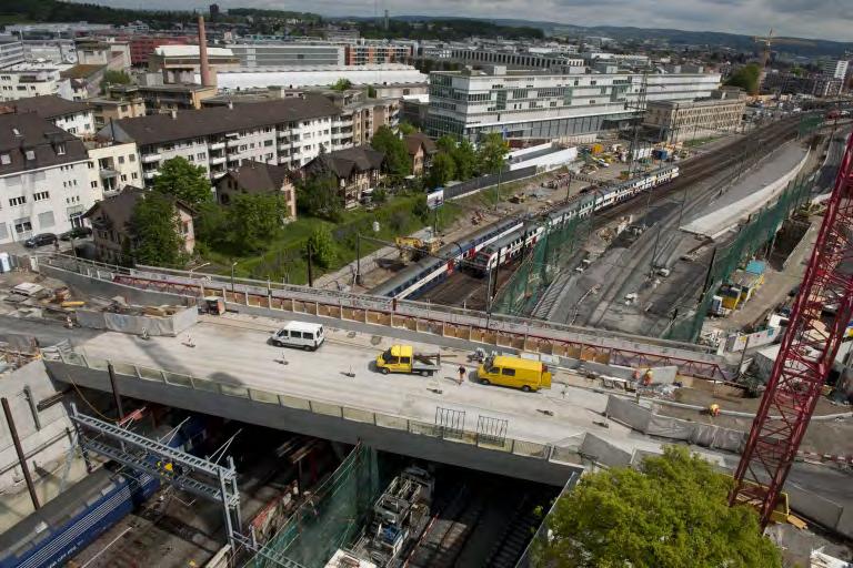 Zurich Cross - City Link, Section 4 Oerlikon: New Regensberg