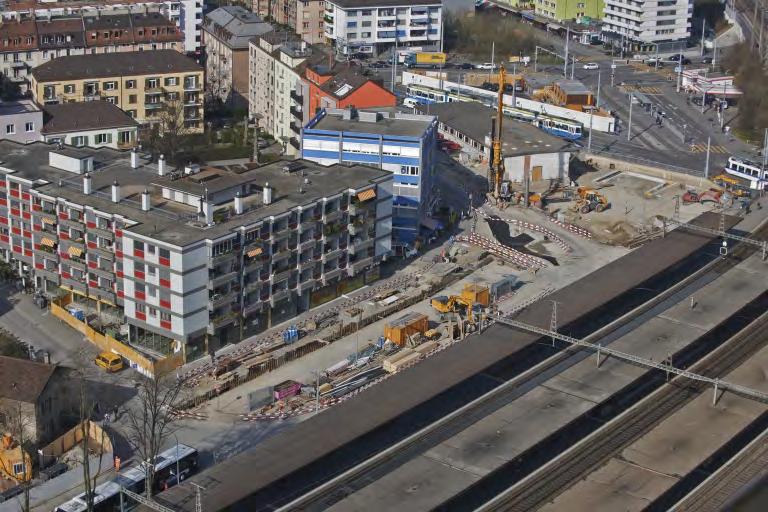 Zurich Cross - City Link, Section 4 Zürich Oerlikon: View of