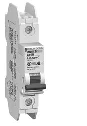 Section 2UL and CSA Rated Protection Devices UL 489 Listed C60 Circuit Breakers (DC) Overview A portion of the range of UL 489 circuit breakers are also Listed by UL for use with dc circuits.