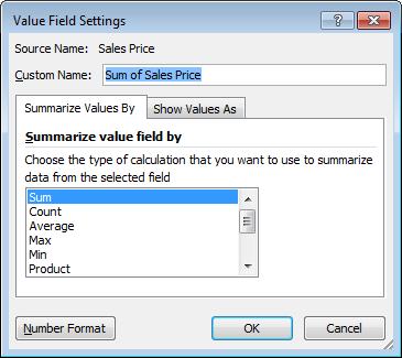 Work with PivotTable Data 1) Click plus to display hidden data or minus to hide