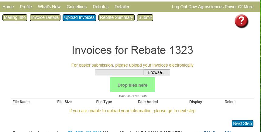Uploading Invoice Files You can upload your