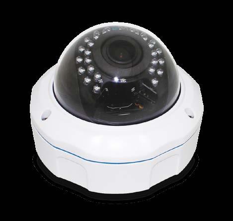 It is a 1.3MP 720p high-speed integrated HD-AHD dome camera that supports PTZ control, and automatic detection, exposure, white balance, day/night mode and AGC.