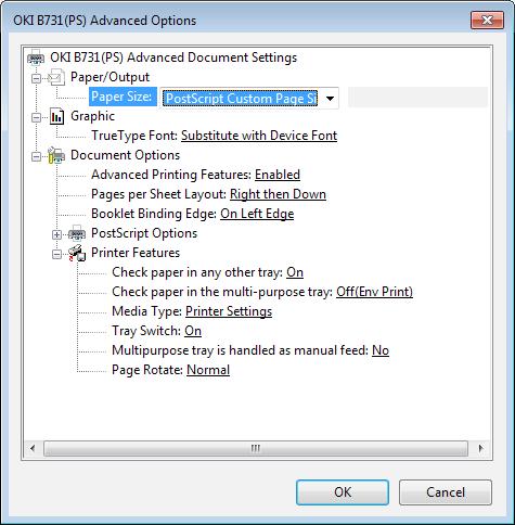 Printing with Various Functions For Windows PS Printer Driver 1 Click [Start] and select [Devices and Printers].