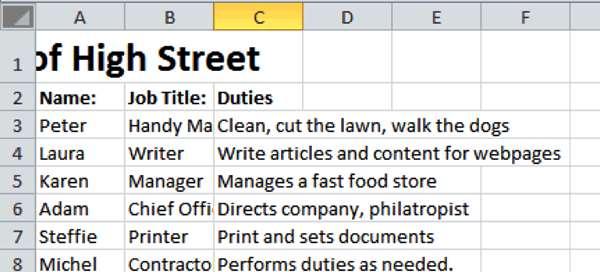 15) To change the font of your entire spreadsheet, to make it bold, italic or underline it, you must first: a) Select the font you wish to use.