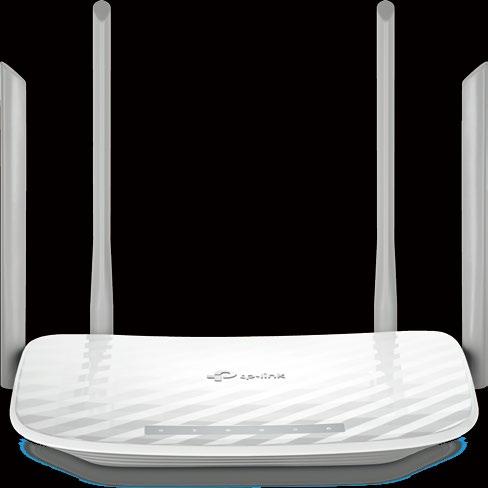 Highlights Household Wi-Fi at Streaming Speeds Innovative Antenna Design for Maximum Coverage Press play and forget about buffering with the Archer C50.