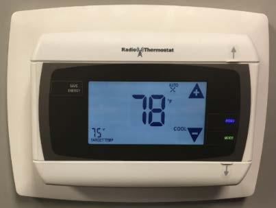 It will control the existing HVAC system, replacing your home s current thermostat.