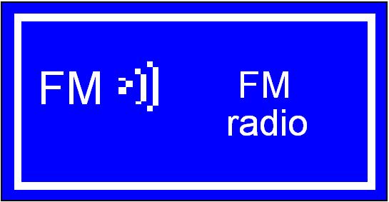 FM Operation Mode A. GENERAL OPERATION 1. Switch the MR-2000 on and press SOURCE repeatedly until <FM RADIO> appears.