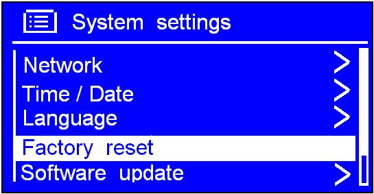 Factory reset Note: Performing a factory reset will completely reset your MR-2000 s memory, deleting all WEP/WPA codes