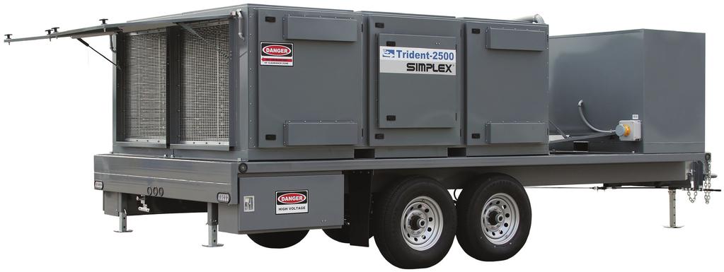 Trident 2500 1500KW - 2500KW Page 2 Capacity Detail Model TOTAL KW (1.