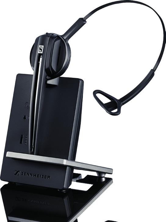 Sound leadership Sennheiser Voice Clarity delivers wideband sound for a natural listening experience, while a noise-canceling microphone gives perfect speech