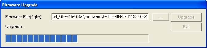 Click [Device] > [Show NEMA] again to uncheck and stop this function. Firmware Upgrade Connect GH-615 to your PC with the USB cable.