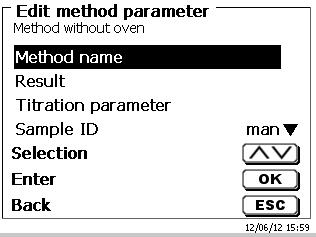83 4.5 Print method The currently selected method can be printed on a connected printer or stored on an USB drive as PDF file Fig. 36 4.