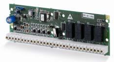 E-Bus A large assortment of plug-in modules and peripherals such as LCD keypads, addressable expanders for inputs and outputs, card readers or external power supplies are available for professional
