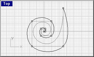P R E C I S I O N M O D E L I N G 5 At the Next point on curve, press Enter when done (Tangent Knots=SqrtChord Undo) prompt, press ENTER. A freeform curve is created from specified interpolate points.