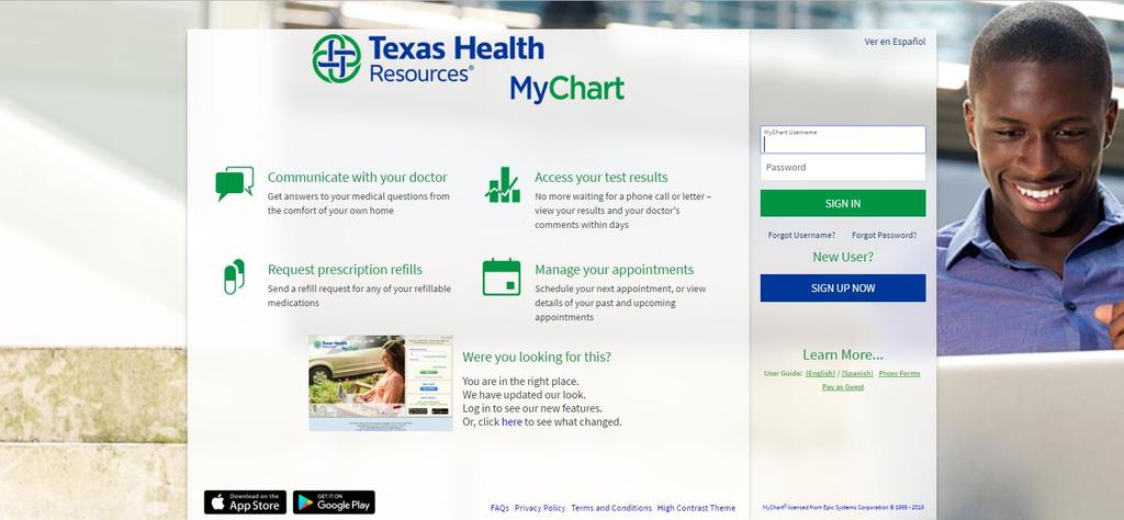 Activating Your MyChart Account MyChart is Texas Health Resources secure patient web-portal that allows you to view your medical information, communicate with your physician, and actively involves