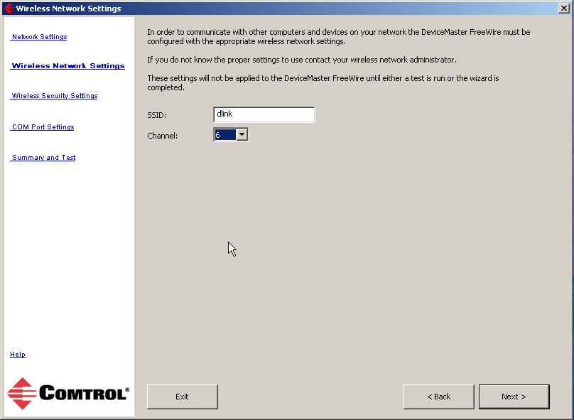 Using the DeviceMaster FreeWire Installation Wizard 5.