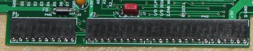 ( ) Solder P1 (10 PIN MB Connectors) and P2