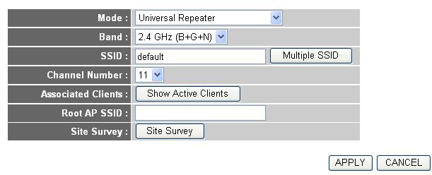 Associated Clients (5): Click Show Active Clients button, then an Active Wireless Client Table will pop up.