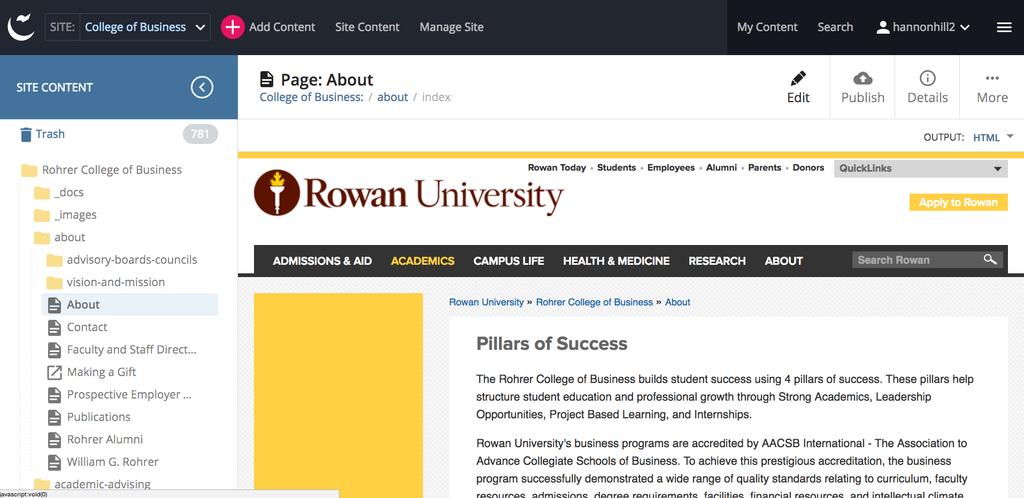 Rowan University: How To Documentation 11 You will be presented with the following options for