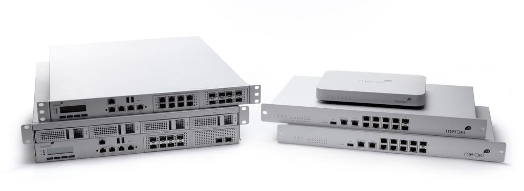 DATASHEET Meraki MX Family Cloud Managed Security Appliances Overview The Meraki MX is a complete next generation firewall and branch gateway solution, designed to make distributed networks fast,