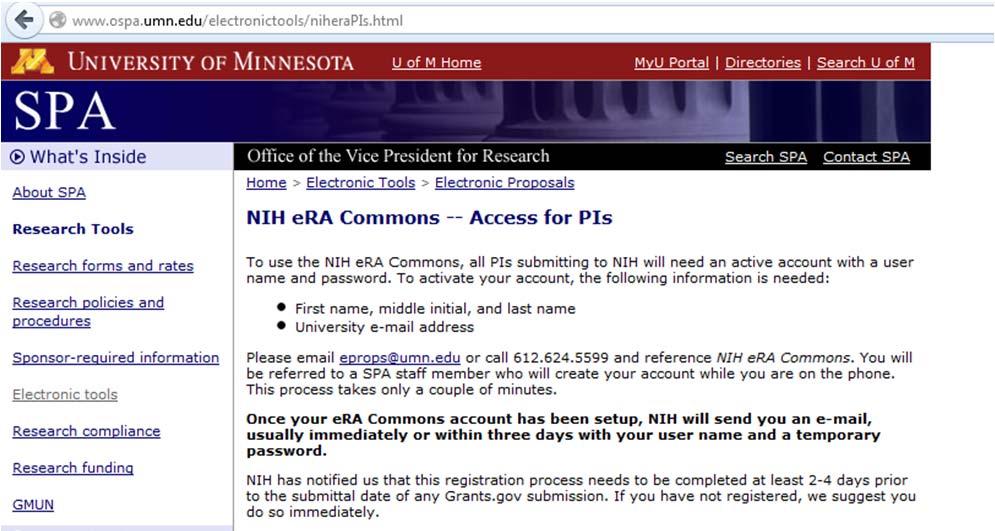 Using My NCBI and My Bibliography Tools to Complete the NIH Research Project Progress Report (RPPR) Prior to using the My Bibliography tool within My NCBI, do the following: Obtain an NIH era Commons