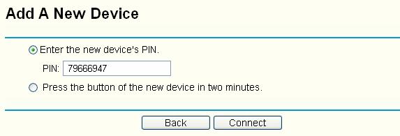 Figure 4-8 2. Open the Router s Web-based Utility and click WPS link on the left of the main menu. Then XFigure 4-3 will appear.