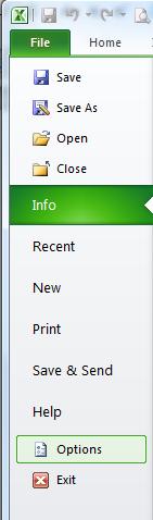 Cài đặt Add-ins trong Excel Vào menu