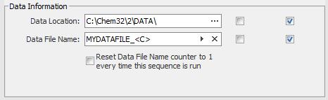 ) 7 In the Sample Name field, enter the name you wish to use for the samples in your sequences, and the way you want each sample name to increment.