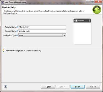 Eclipse: Begin a New Project Keep the default checks on this screen and click on [Next], click [Next]