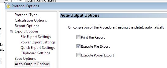 Step 3: Export the Data Data can be exported from Gen5 either manually or automatically after each plate is read.