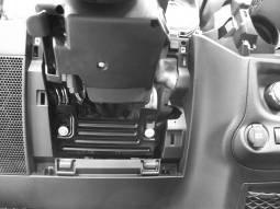 the steering column indicated by the arrow in Fig.