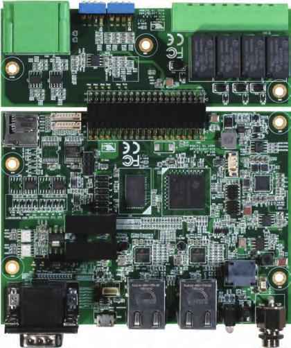 Timer Integrated Ethernet Qualcomm AR8033-ALIA I/O Storage Micro SD card slot x 1 Serial Port Isolated RS-485 x 2 USB Micro-USB 2.