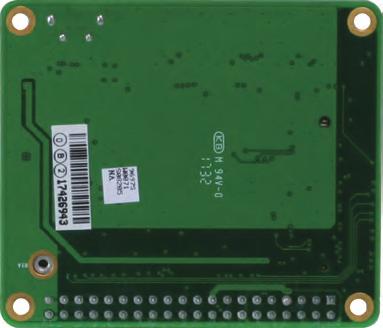 components ANALOG x 3 40-pin Header RS-232/485 Jumper Selectable Note: The actual I/O ports will base on wireless modules used. Other Micro SIM x 1 Mechanical 2.56" x 2.2" x 0.6" (65.1mm x 56mm x 15.