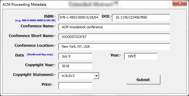 Note: Write the journal name code in 'Journal Name' field. Journal Title, ISSN and price will be filled automatically.