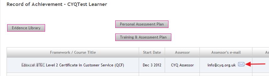 you ll see which guidance assessor(s) are assigned to the