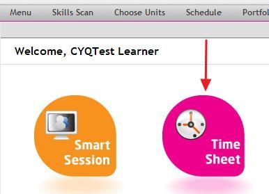 Recording time spent working on your course The Smart Assessor timesheet should be updated after each activity that you carry out in working towards the