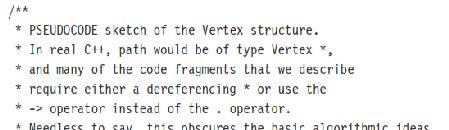 implementation information for each vertex implementation (cont.