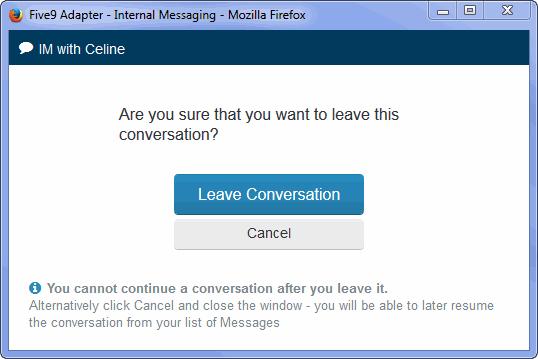 Participating in Multiple Sessions Simultaneously The message window displays all your active and inactive chat and broadcast