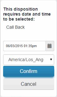 In this example, the callback reminder contains all the call